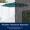 Best Choice Products 10ft Outdoor Woodgrain Pattern Steel Market Patio Umbrella w/ Crank, Tilt